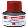 Bläckrefill märkpennor | Edding RMTK 25 | 25ml | röd