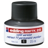 Bläckrefill märkpennor | Edding RMTK 25 | 25ml | svart