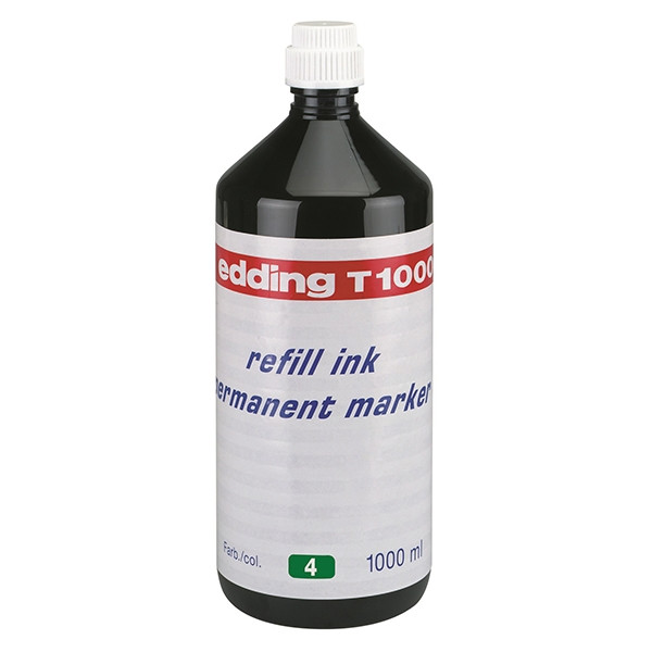 Edding Bläckrefill märkpennor | Edding T1000 | 1L | grön 4-T1000004 239316 - 1