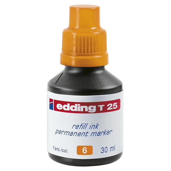 Edding Bläckrefill märkpennor | Edding T 25 | 30ml | orange 4-T25006 200921 - 1
