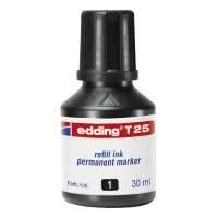 Edding Bläckrefill märkpennor | Edding T 25 | 30ml | svart 4-T25001 200916