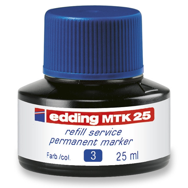 Edding Bläckrefill märkpennor 25ml | Edding MTK 25 | blå 4-MTK25003 200932 - 1