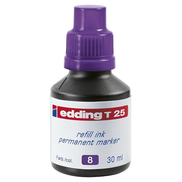 Edding Bläckrefill märkpennor 30ml | Edding T 25 | violett 4-T25008 200923 - 1