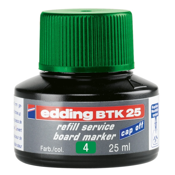 Edding Bläckrefill whiteboardpennor | Edding BTK 25 | 25ml | grön 4-BTK25004 200566 - 1