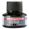 Bläckrefill whiteboardpennor 25ml | Edding BTK 25 | svart