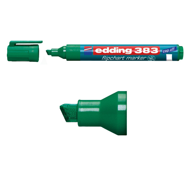 Edding Blädderblockspenna 1.0mm - 5.0mm | Edding 383 | grön 4-383004 200945 - 1