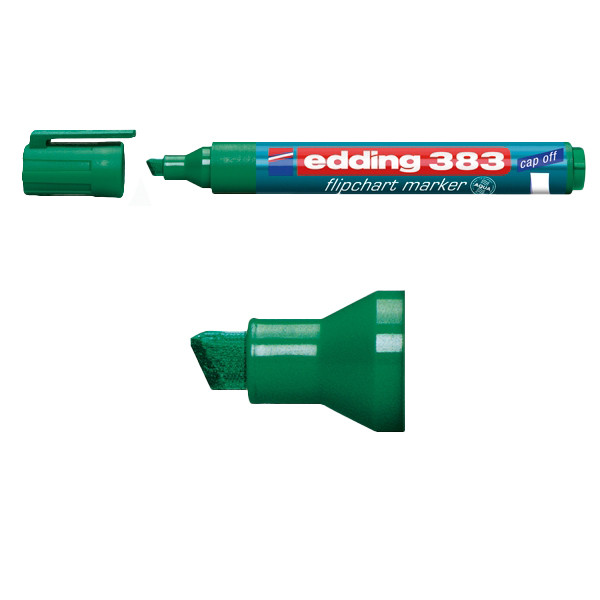 Edding Blädderblockspenna 1.0mm - 5.0mm | Edding 383 | grön 4-383004 200945 - 1
