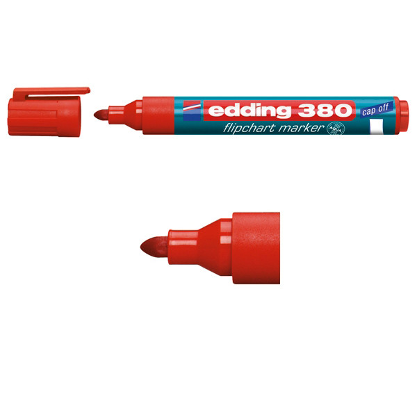 Edding Blädderblockspenna 1.5mm - 3.0mm | Edding 380 | röd 4-380002 200951 - 1