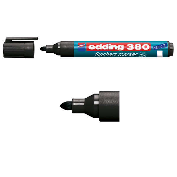 Edding Blädderblockspenna 1.5mm - 3.0mm | Edding 380 | svart 4-380001 200950 - 1