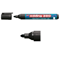Edding Blädderblockspenna 1.5mm - 3.0mm | Edding 380 | svart 4-380001 200950