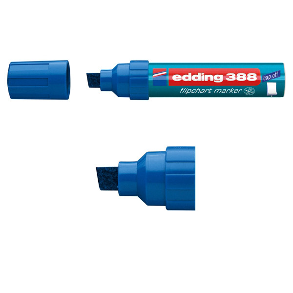 Edding Blädderblockspenna 4.0mm - 12.0mm | Edding 388 | blå 4-388003 200948 - 1