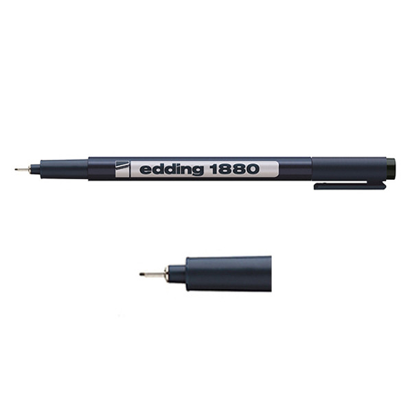 Edding Fineliner 0.05mm | Edding 1880 | svart 4-1880005001 239317 - 1