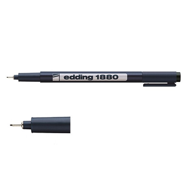 Edding Fineliner 0.1mm | Edding 1880 | svart 4-188001001 240116 - 1