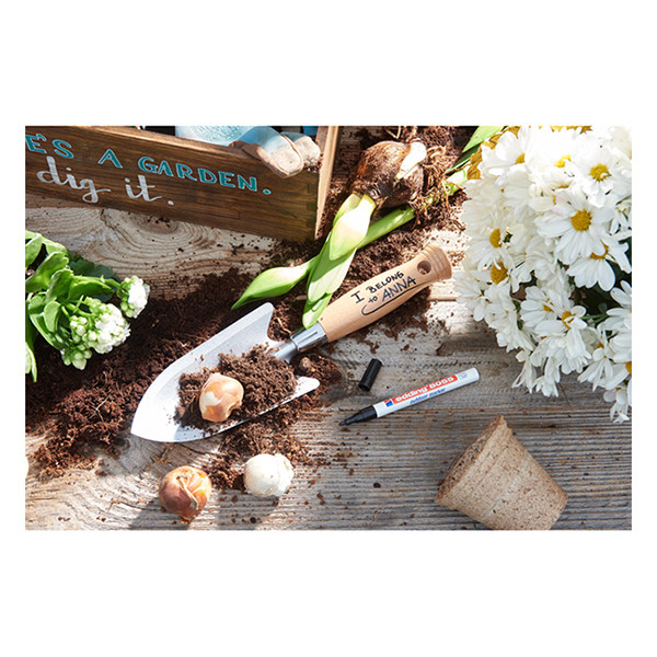 Edding Garden Marker permanent 1.0mm - 2.0mm | Edding 8055 | svart 4-8055-1-1001 239333 - 2
