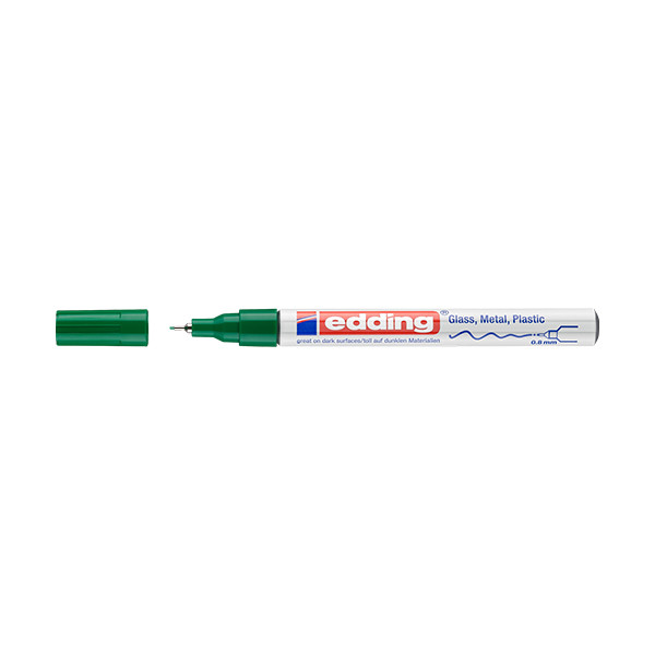 Edding Glansig lackpenna 0.8mm | Edding 780 | grön 4-780-9-004 200630 - 1