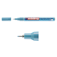 Edding Glansig lackpenna 0.8mm | Edding 780 | ljusblå metallic 4-780-9-070 239378