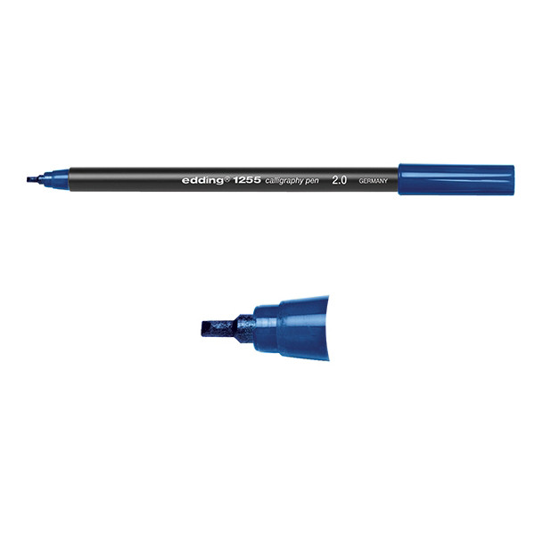 Edding Kalligrafipenna 2.0mm | Edding 1255 | stålblå 4-125520-017 239154 - 1