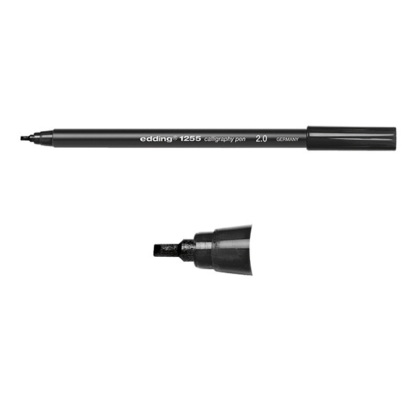 Edding Kalligrafipenna 2.0mm | Edding 1255 | svart 4-125520-001 239153 - 1