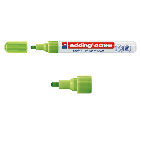 Edding Kritpenna 2.0mm - 3.0mm | Edding 4095 | ljusgrön 4-4095011 200901 - 1