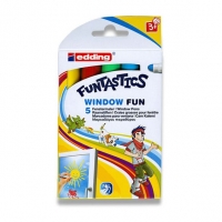 Edding Kritpennor | Edding 16 Funtastic | sorterade färger | 5st 4-16-5 239273
