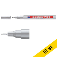 Lackpenna 0.8mm | Edding 780 | silver | 10st 239477