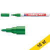 Lackpenna 1.0mm - 2.0mm | Edding 751 | grön | 10st
