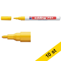 Lackpenna 1.0mm - 2.0mm | Edding 751 | gul | 10st 239461