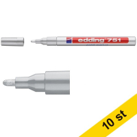 Lackpenna 1.0mm - 2.0mm | Edding 751 | silver | 10st 239469