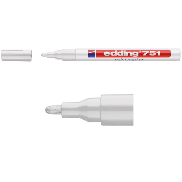 Edding Lackpenna 1.0mm - 2.0mm | Edding 751 | vit 4-751049 200616 - 1