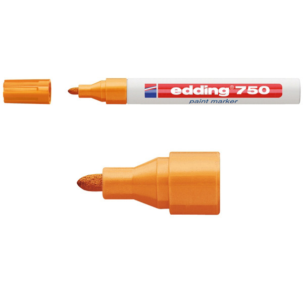 Edding Lackpenna 2.0mm - 4.0mm | Edding 750 | orange 4-750006 200578 - 1