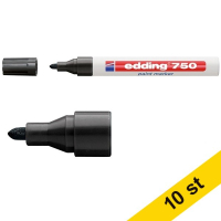 Lackpenna 2.0mm - 4.0mm | Edding 750 | svart | 10st 239443