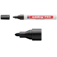 Edding Lackpenna 2.0mm - 4.0mm | Edding 750 | svart 4-750001 200568