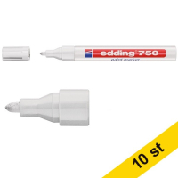 Lackpenna 2.0mm - 4.0mm | Edding 750 | vit | 10st 239453