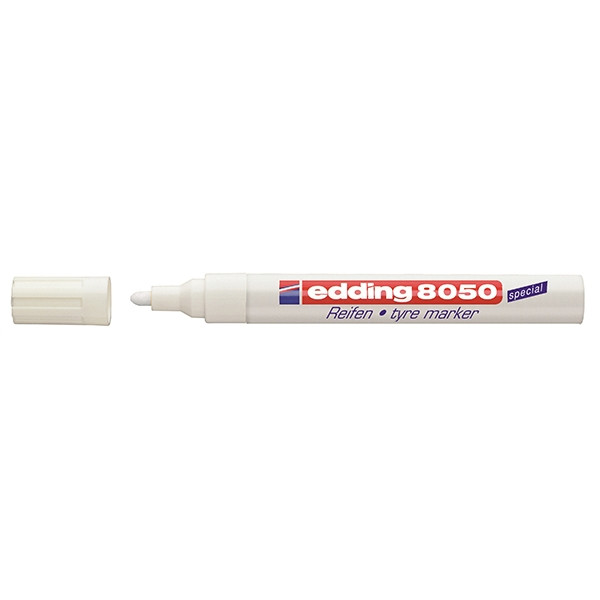 Edding Märkpenna däck 2.0mm - 4.0mm | Edding 8050 | vit 4-8050049 239312 - 1