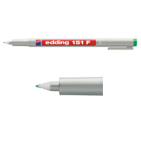 Edding Märkpenna icke-permanent 0.6mm | Edding 151F | grön 4-151004 200716