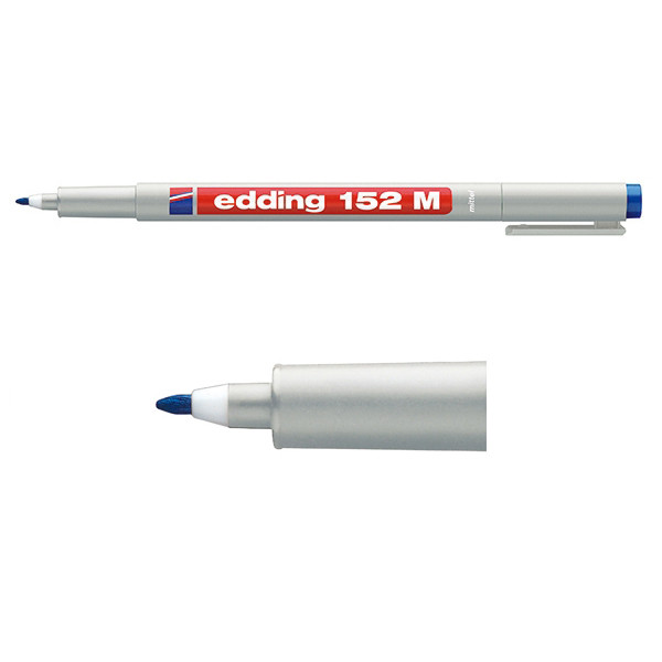 Edding Märkpenna icke-permanent 1.0mm | Edding 152M | blå 4-152003 200871 - 1