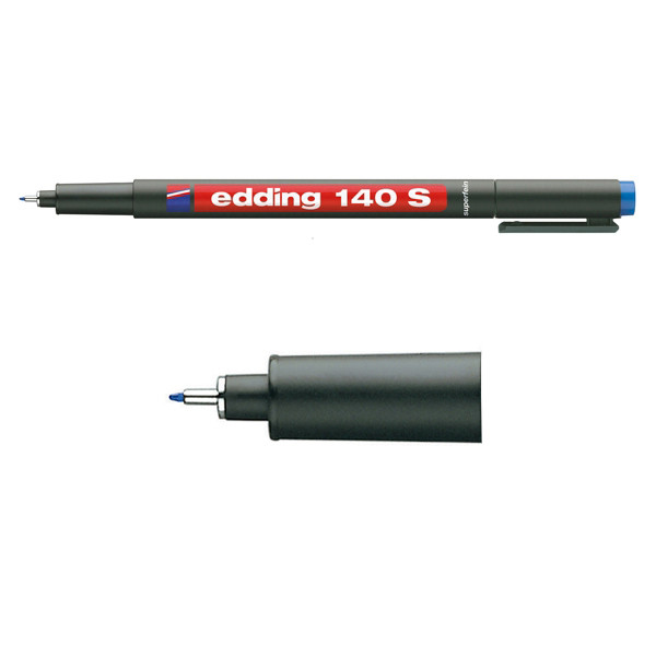 Edding Märkpenna permanent 0.3mm | Edding 140S | blå 4-140003 200674 - 1