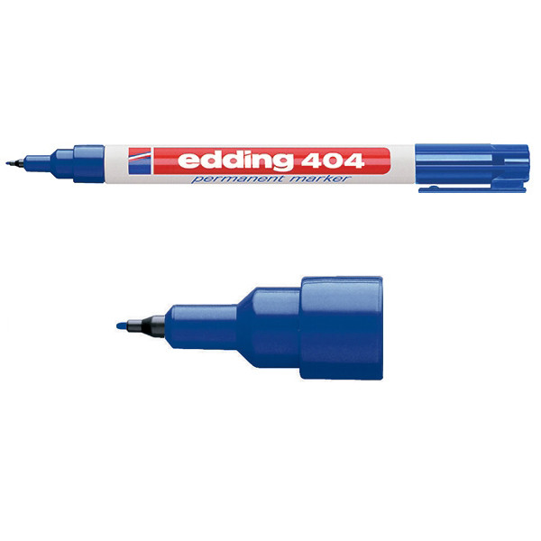 Edding Märkpenna permanent 0.75mm | Edding 404 | blå 4-404003 200829 - 1