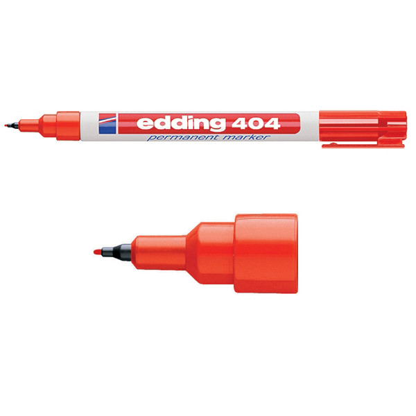 Edding Märkpenna permanent 0.75mm | Edding 404 | röd 4-404002 200828 - 1