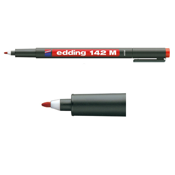 Edding Märkpenna permanent 1.0mm | Edding 142M | röd 4-142002 200688 - 1