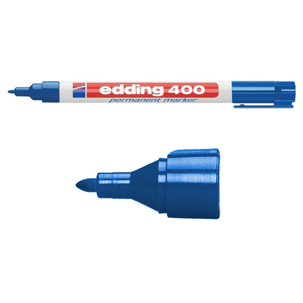 Edding Märkpenna permanent 1.0mm | Edding 400 | blå 4-400003 200528 - 1