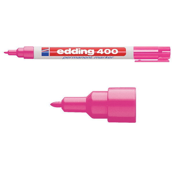 Edding Märkpenna permanent 1.0mm | Edding 400 | rosa 4-400009 200803 - 1