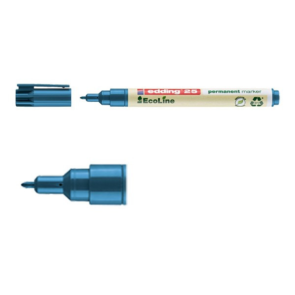 Edding Märkpenna permanent 1.0mm | Edding EcoLine 25 | blå 4-25003 240340 - 1