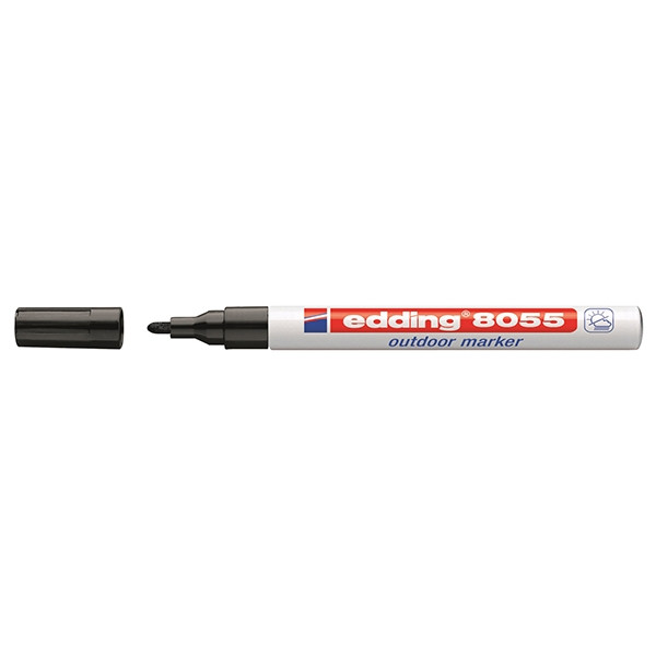 Edding Märkpenna permanent 1.0mm - 2.0mm | Edding 8055 | svart 4-8055-1-1001 239333 - 1