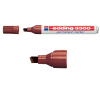 Märkpenna permanent 1.0mm - 5.0mm | Edding 3300 | brun