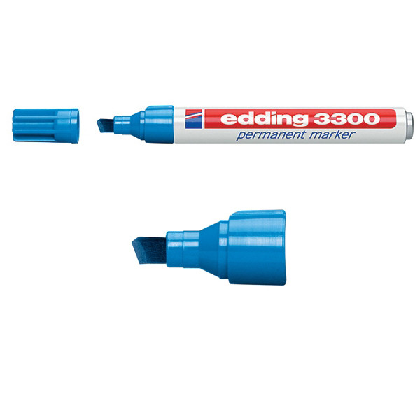 Edding Märkpenna permanent 1.0mm - 5.0mm | Edding 3300 | ljusblå 4-3300010 200823 - 1
