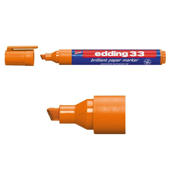 Edding Märkpenna permanent 1.0mm - 5.0mm | Edding 33 | orange 4-33006 239217 - 1