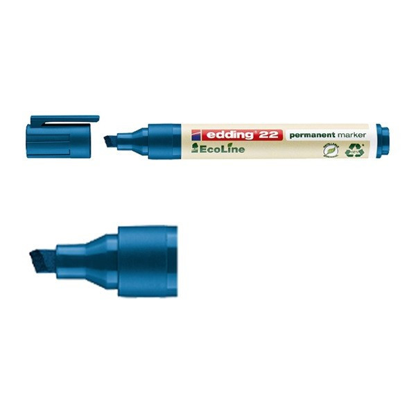 Edding Märkpenna permanent 1.0mm - 5.0mm | Edding EcoLine 22 | blå 4-22003 240336 - 1