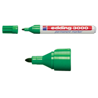 Edding Märkpenna permanent 1.5mm - 3.0mm | Edding 3000 | grön 4-3000004 200506