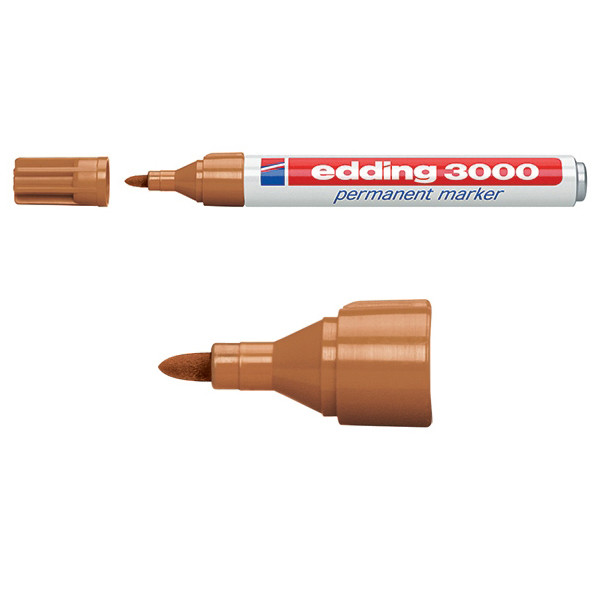 Edding Märkpenna permanent 1.5mm - 3.0mm | Edding 3000 | ockra 4-3000013 200791 - 1